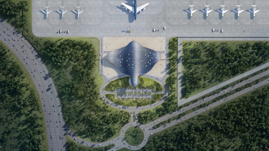 VIP terminal under construction at Phu Quoc airport for APEC 2027